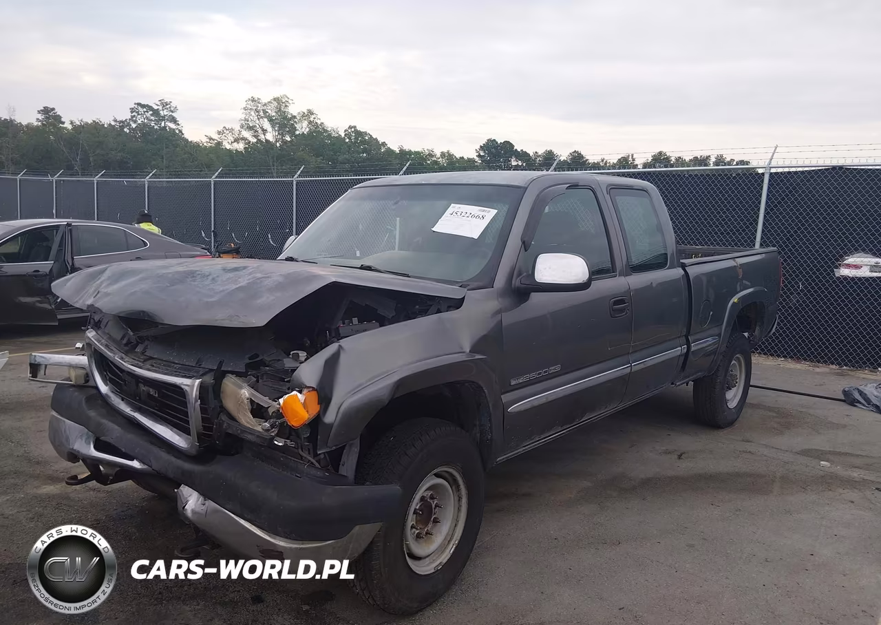 2002 GMC Sierra 2500Hd Sle VIN:1GTHC29U02Z166335 - 2
