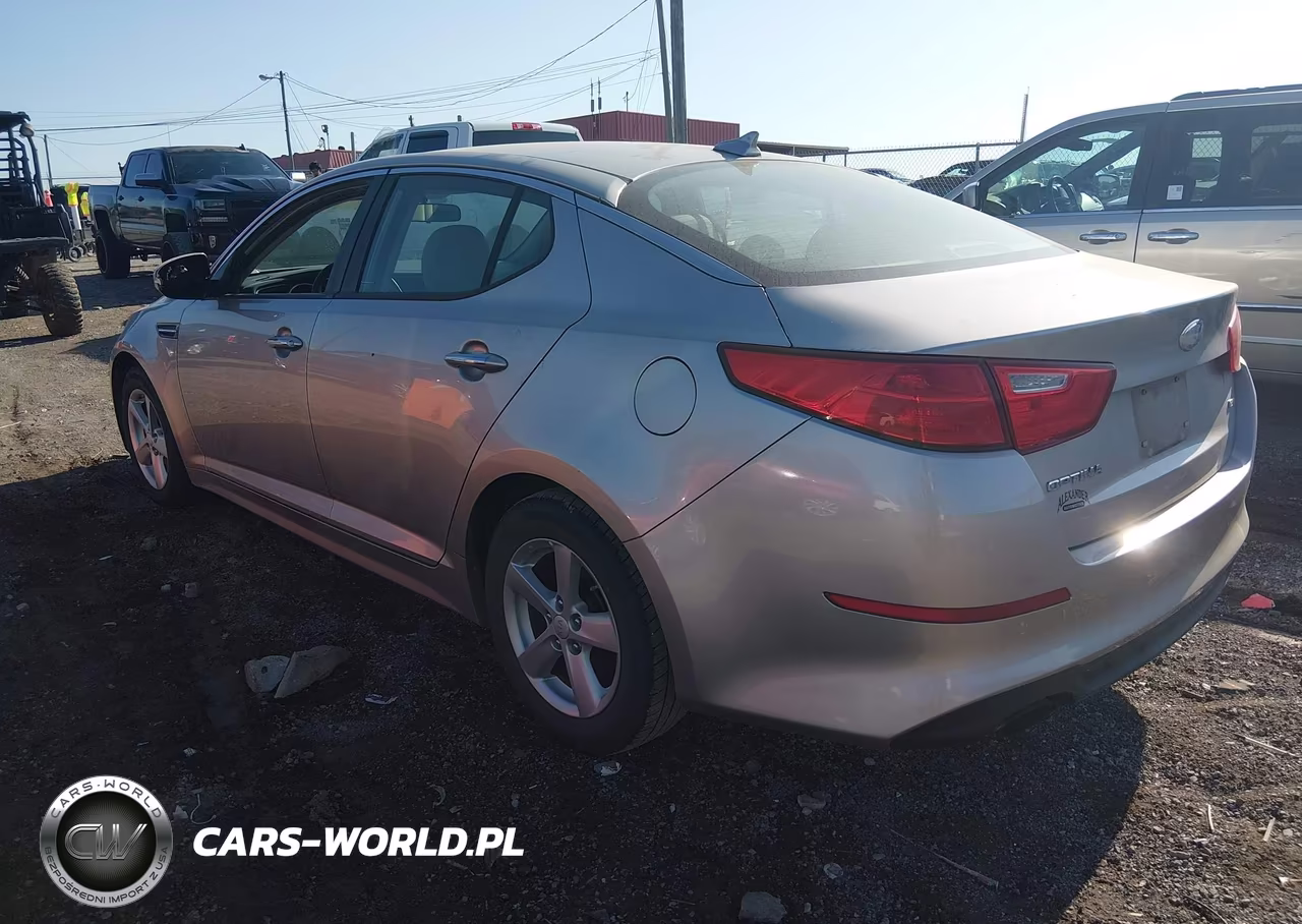 2014 Kia Optima Lx VIN:5XXGM4A72EG294996 - 3