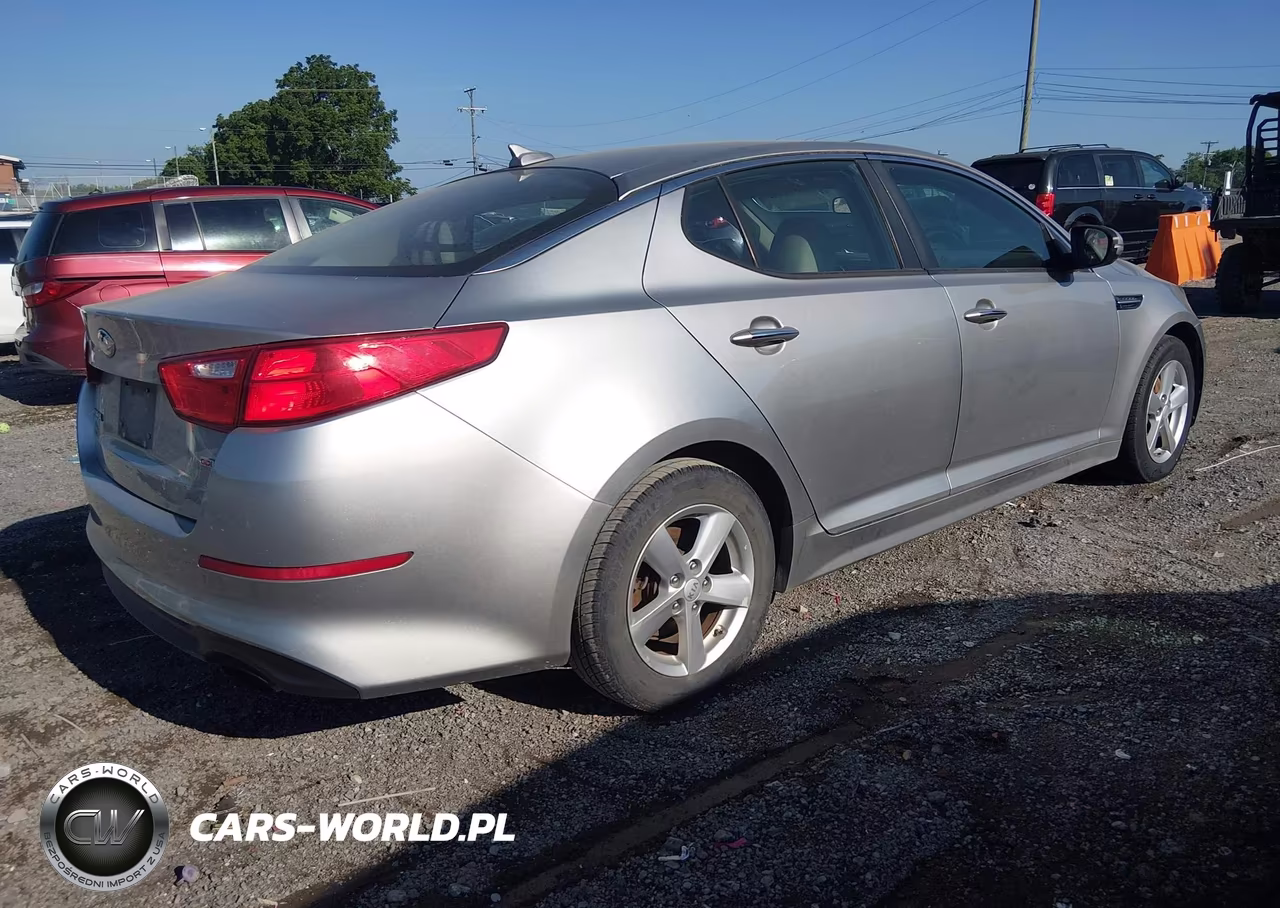 2014 Kia Optima Lx VIN:5XXGM4A72EG294996 - 4