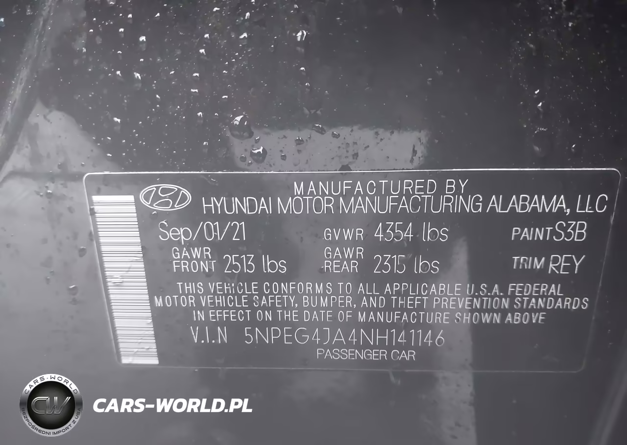 2022 Hyundai Sonata Se VIN:5NPEG4JA4NH141146 - 9