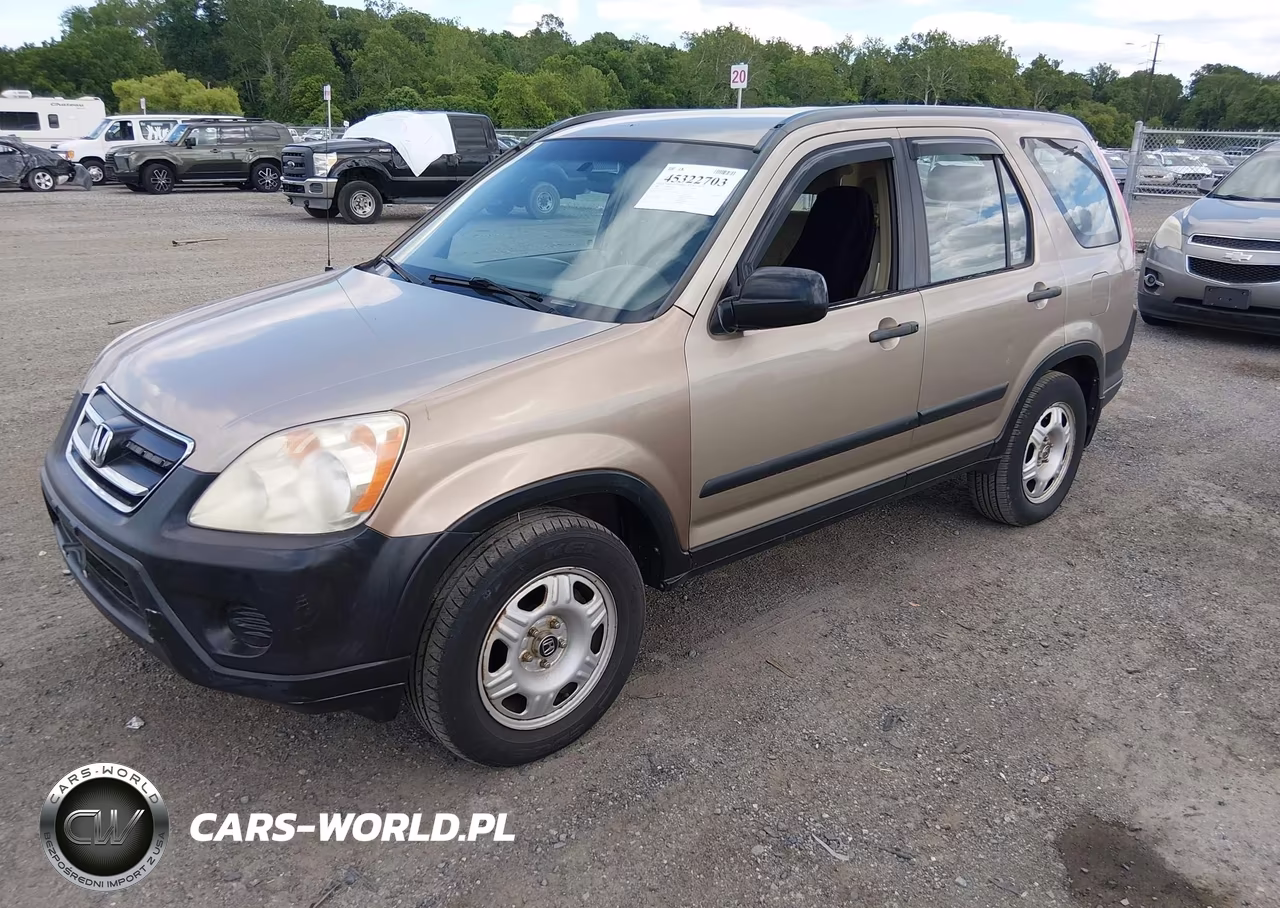 2006 Honda Cr-V Lx VIN:SHSRD78556U402300 - 2