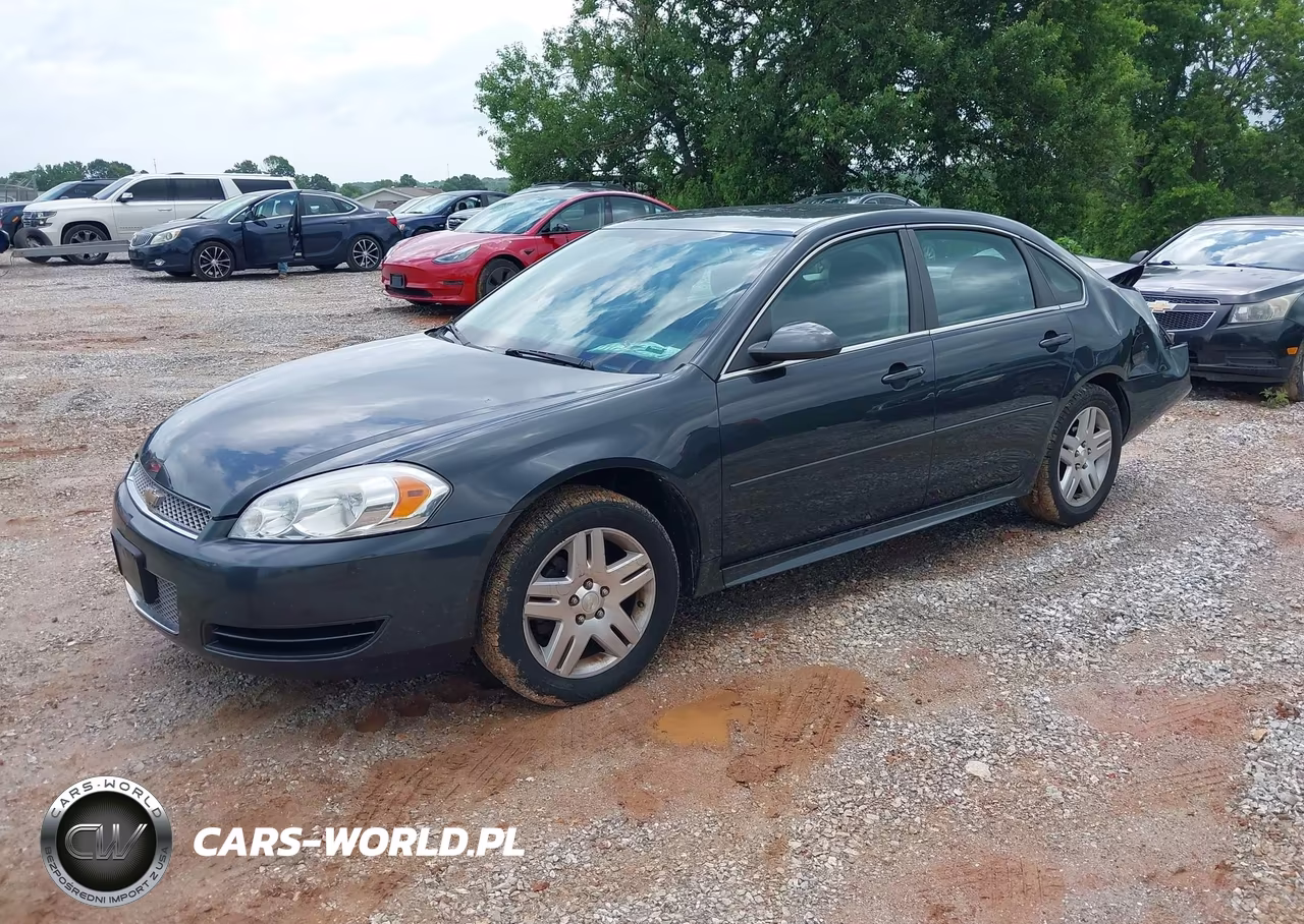 2013 Chevrolet Impala Lt VIN:2G1WG5E37D1116790 - 2