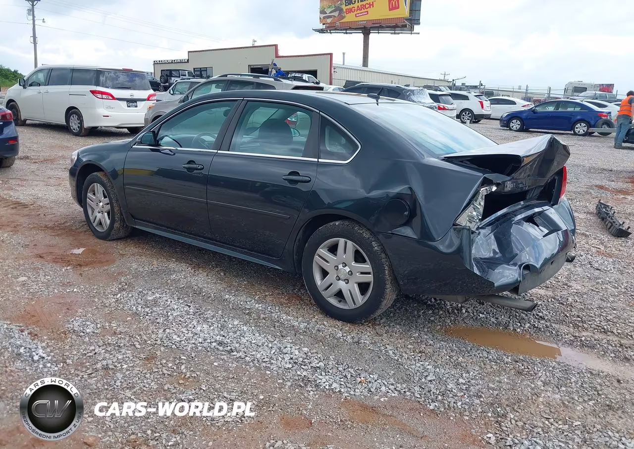 2013 Chevrolet Impala Lt VIN:2G1WG5E37D1116790 - 3