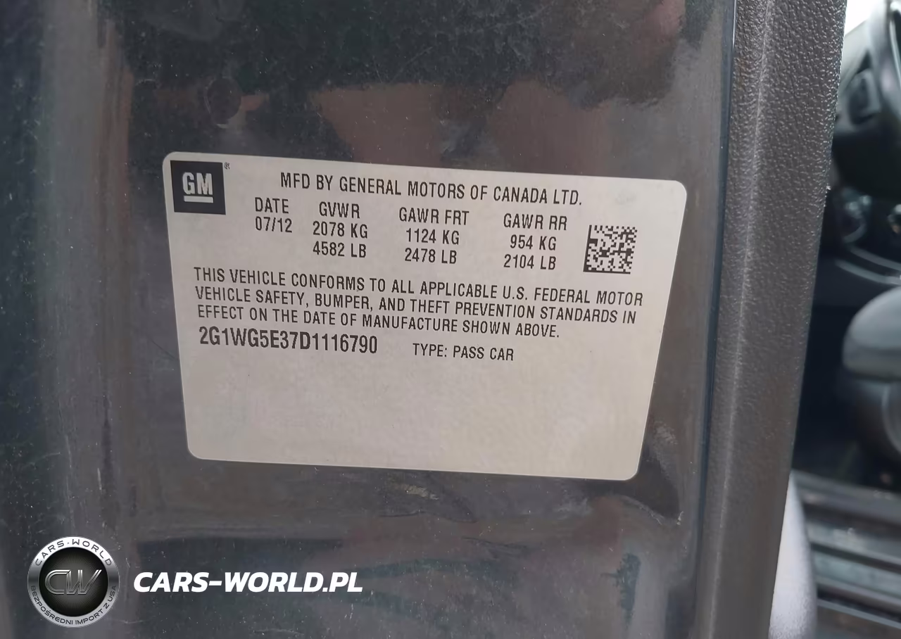 2013 Chevrolet Impala Lt VIN:2G1WG5E37D1116790 - 9
