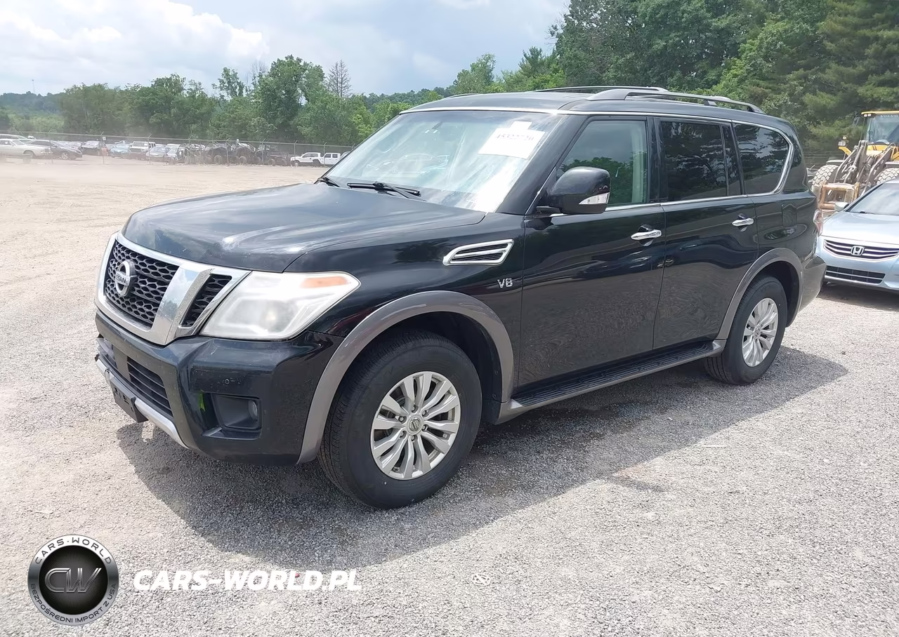 2017 Nissan Armada Sv VIN:JN8AY2NC7H9507520 - 2