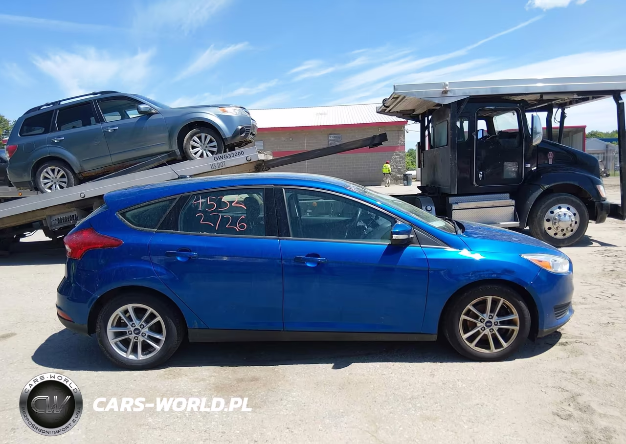 2018 Ford Focus Se VIN:1FADP3K25JL318327 - 12