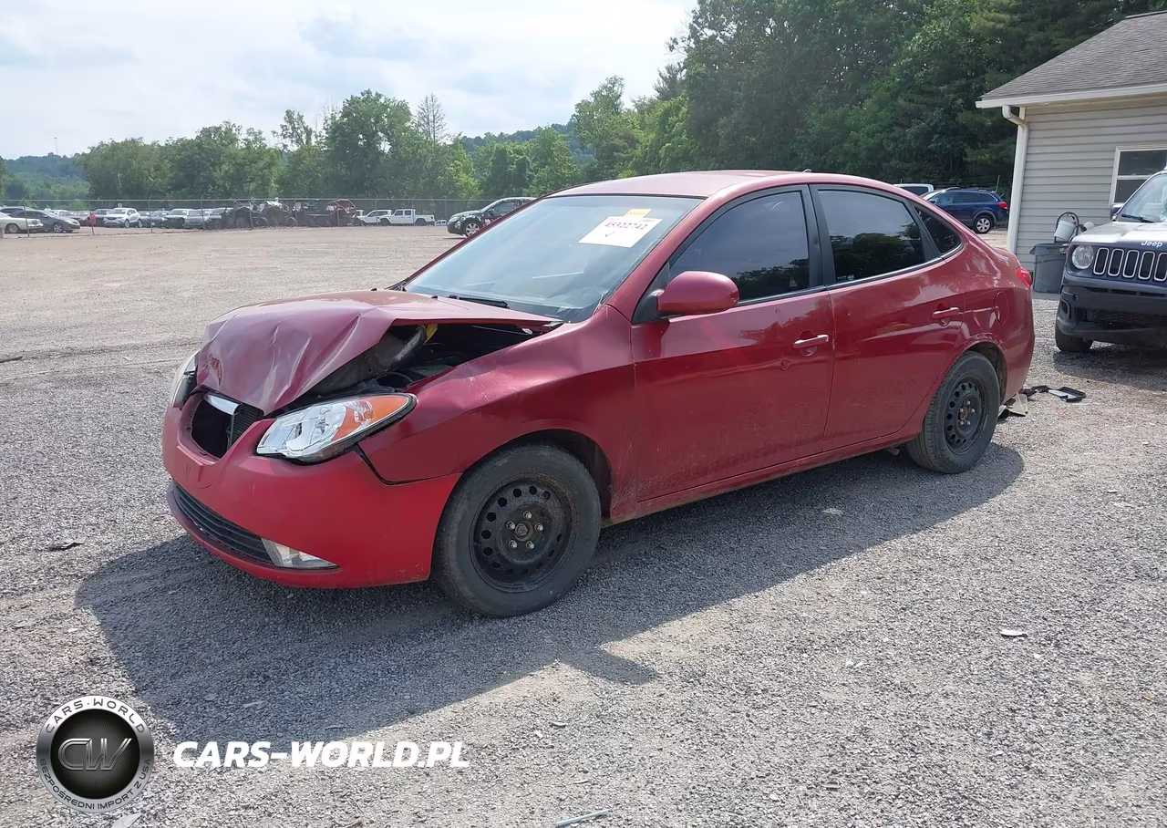 2010 Hyundai Elantra Gls VIN:KMHDU4AD8AU027340 - 2