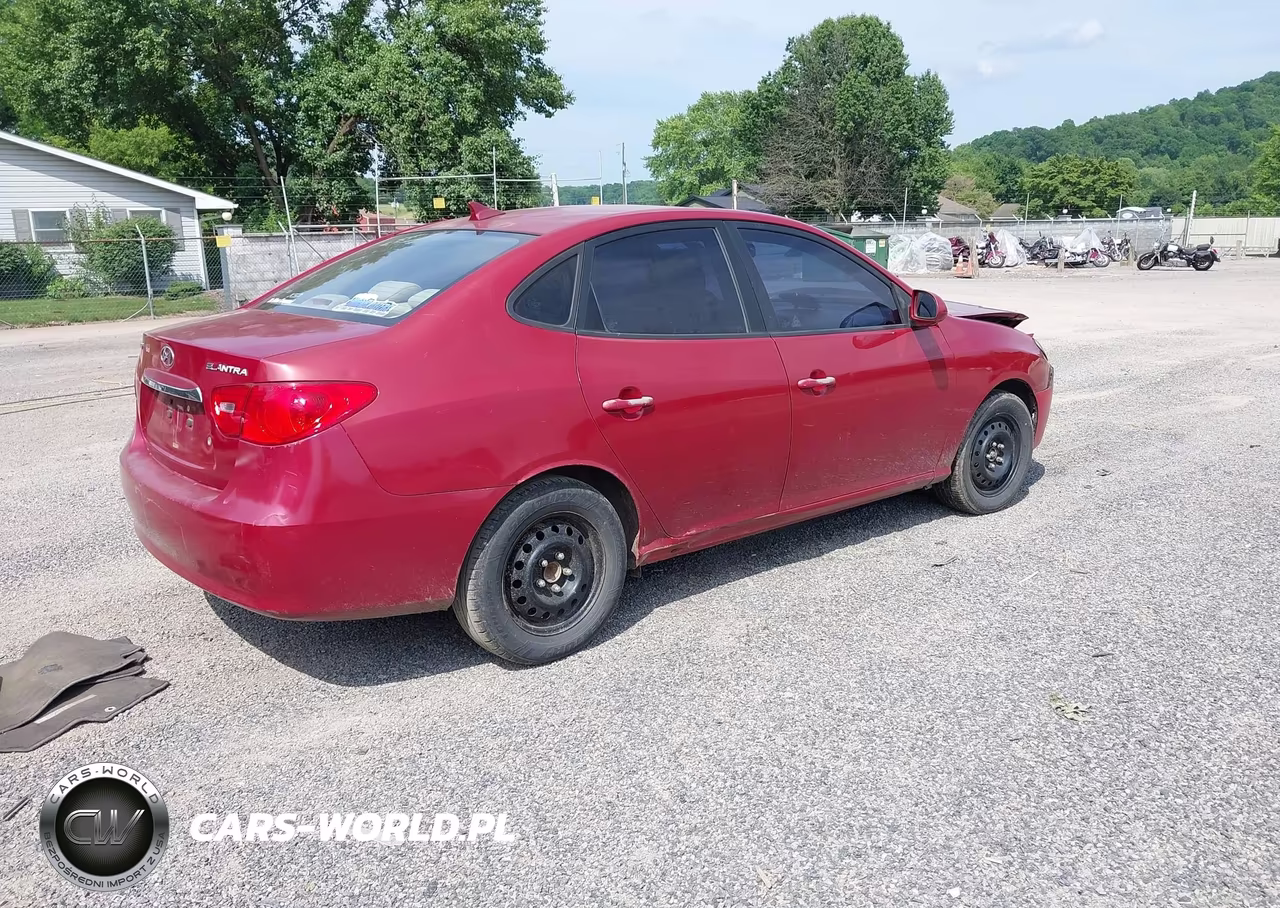 2010 Hyundai Elantra Gls VIN:KMHDU4AD8AU027340 - 4