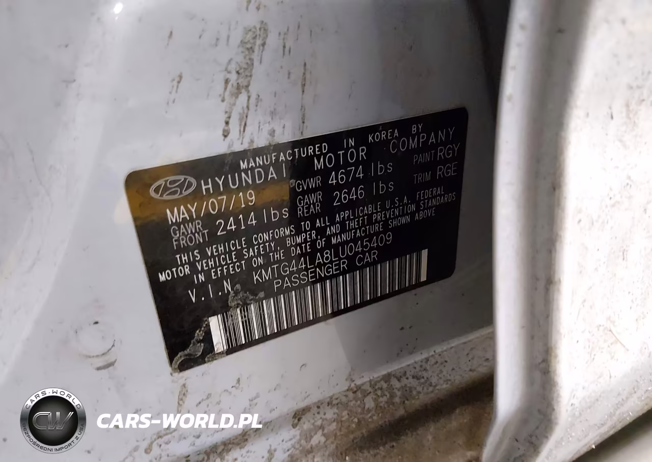 2020 Genesis G70 2.0T Rwd VIN:KMTG44LA8LU045409 - 9