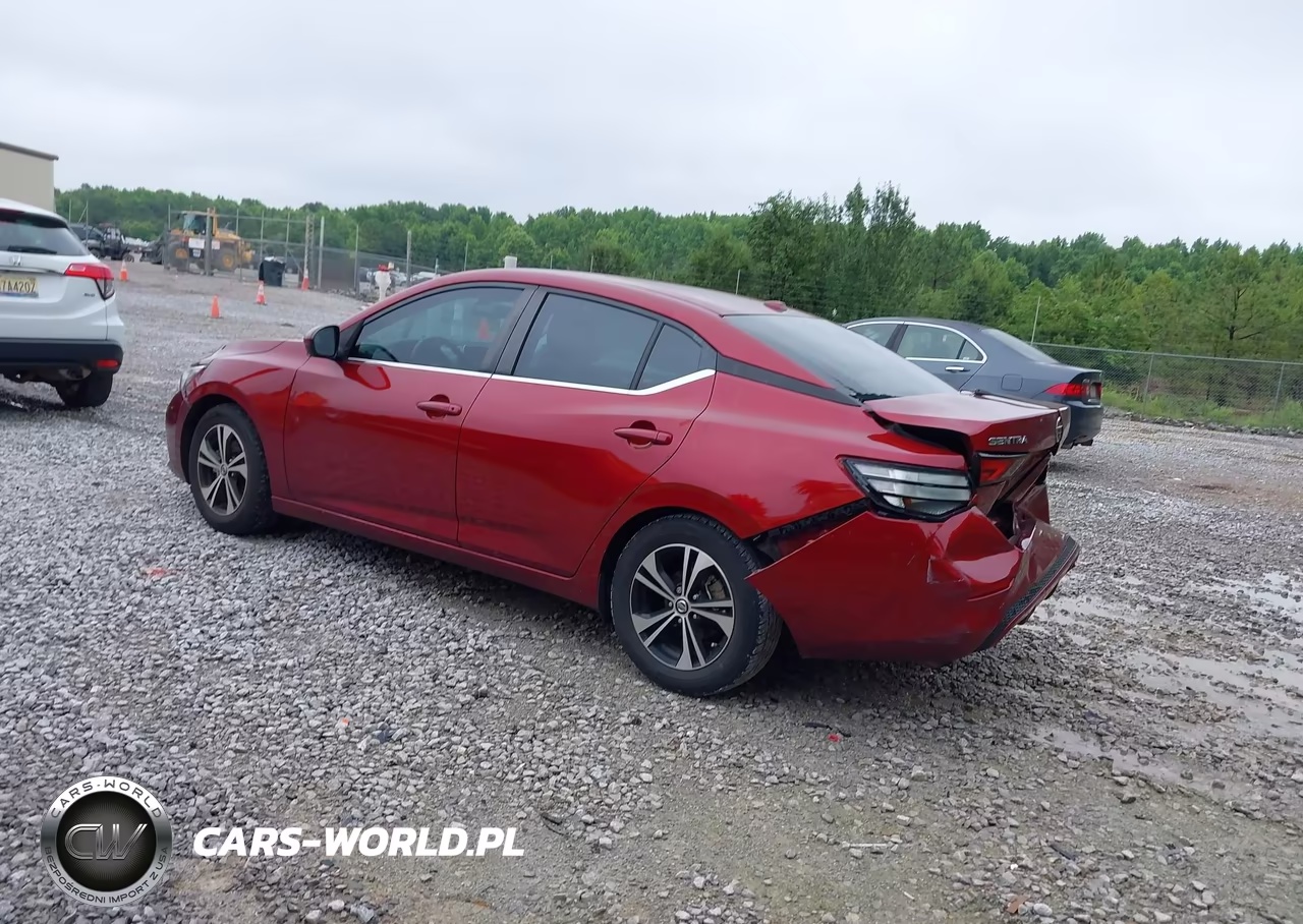 2023 Nissan Sentra Sv Xtronic Cvt VIN:3N1AB8CVXPY230023 - 3