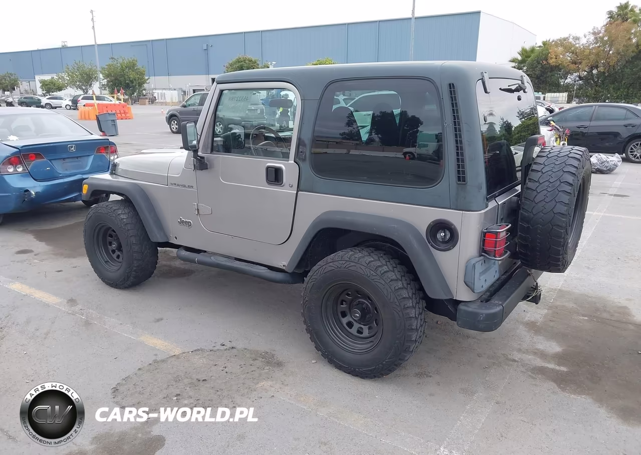 2001 Jeep Wrangler Sport VIN:1J4FA49S61P369936 - 3
