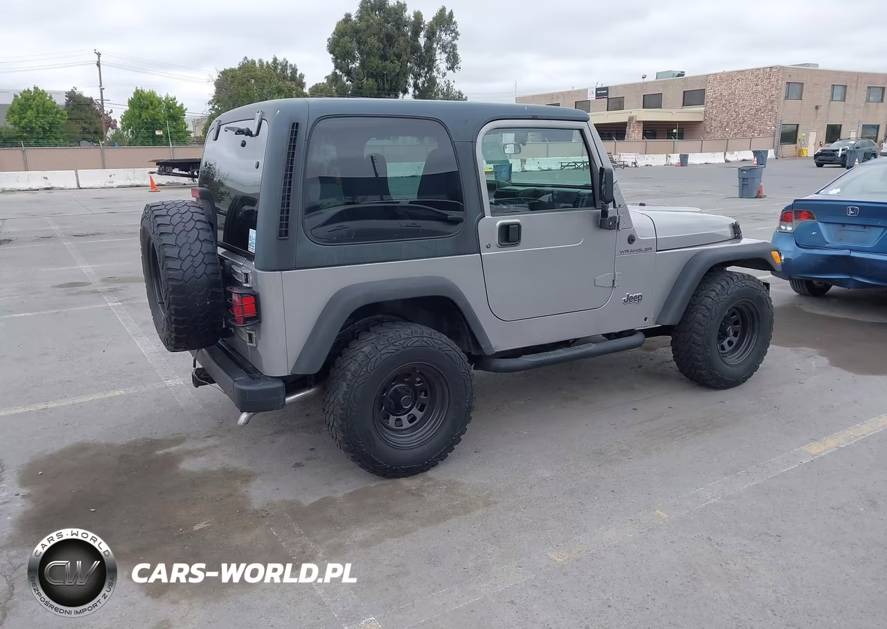 2001 Jeep Wrangler Sport VIN:1J4FA49S61P369936 - 4