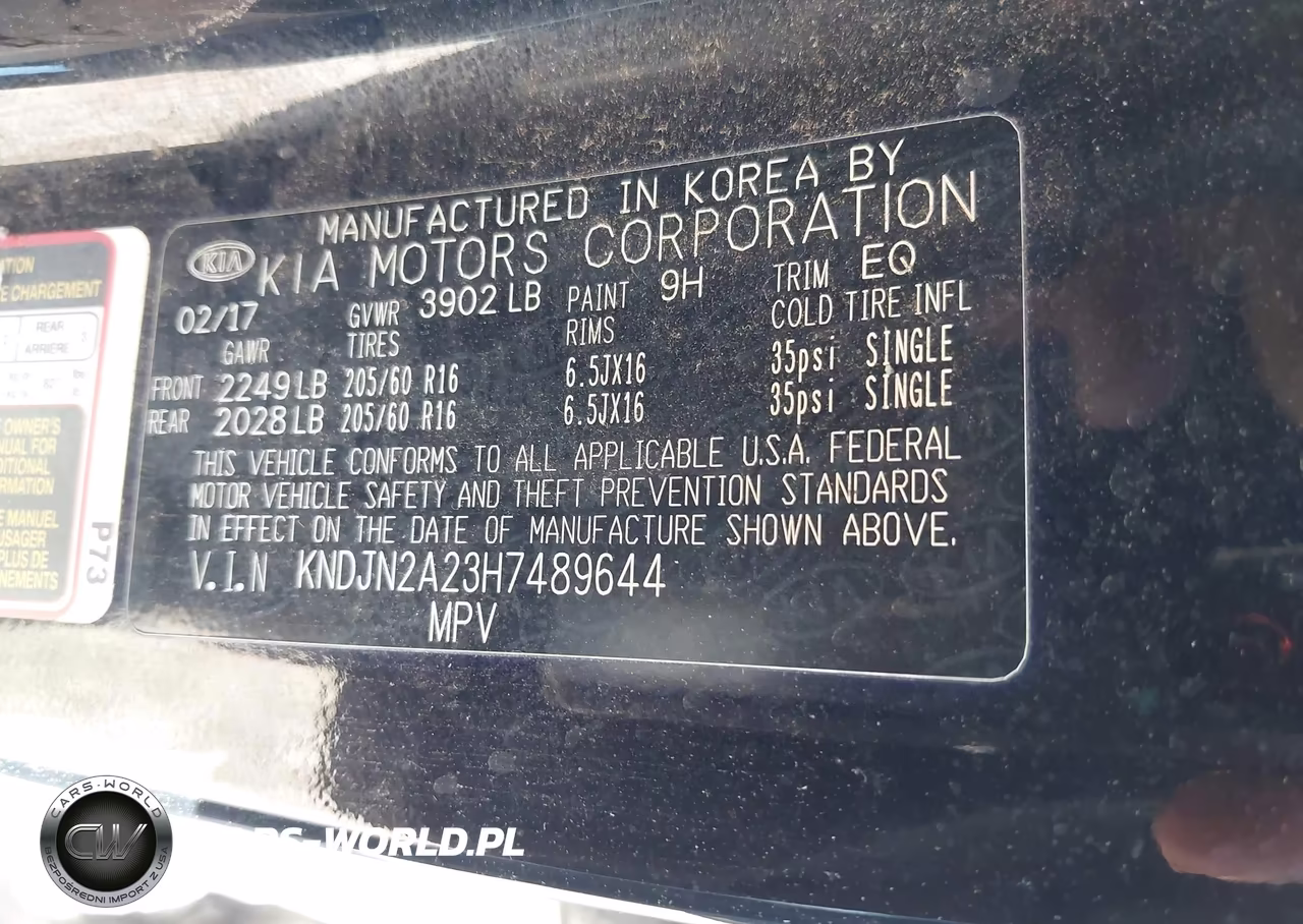 2017 Kia Soul ! VIN:KNDJN2A23H7489644 - 9