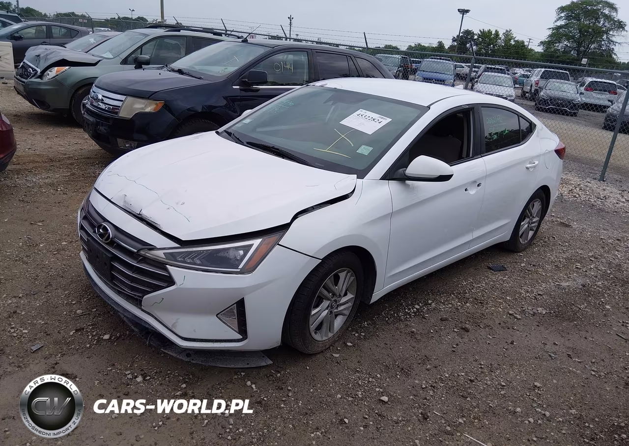 2019 Hyundai Elantra Sel VIN:5NPD84LF4KH481877 - 2