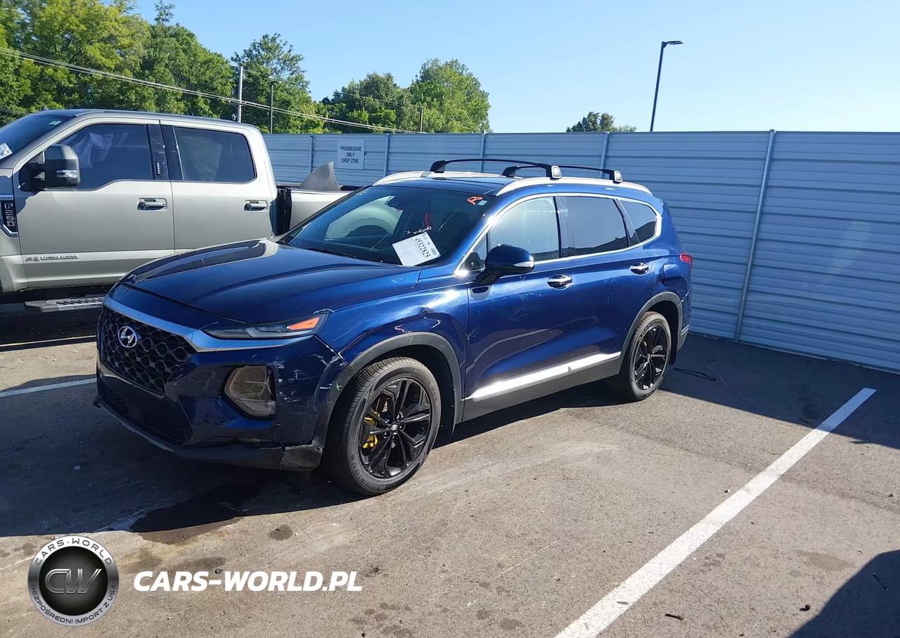 2020 Hyundai Santa Fe Sel 2.0T VIN:5NMS33AA4LH167507 - 2