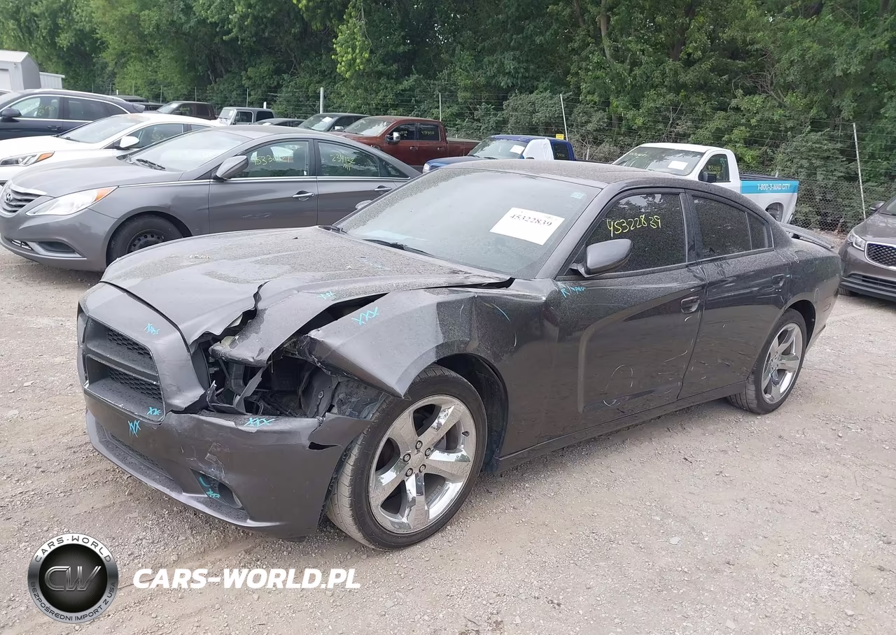 2013 Dodge Charger Sxt Plus VIN:2C3CDXHG8DH595911 - 2