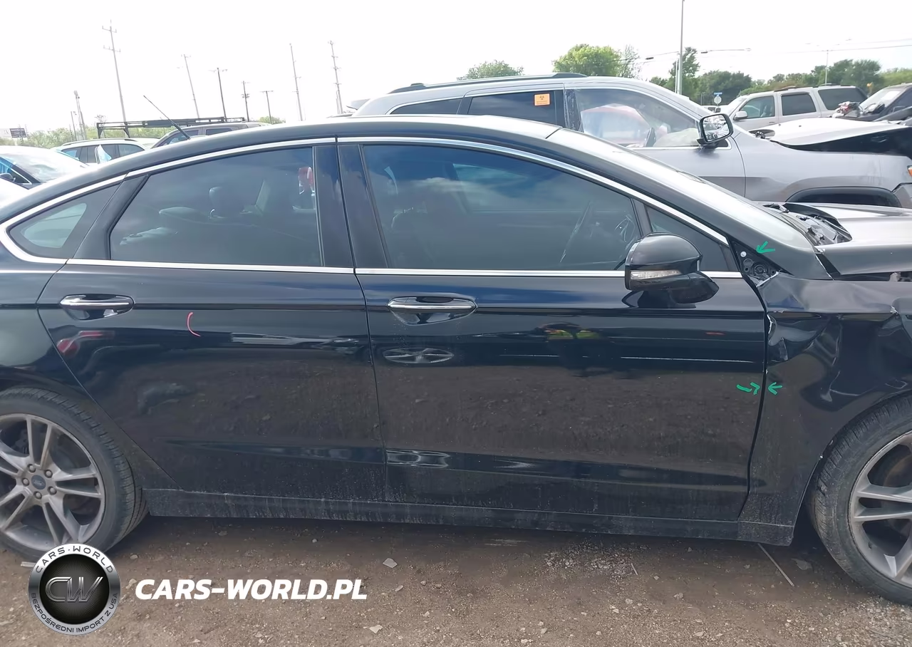 2016 Ford Fusion Titanium VIN:3FA6P0K90GR122567 - 14