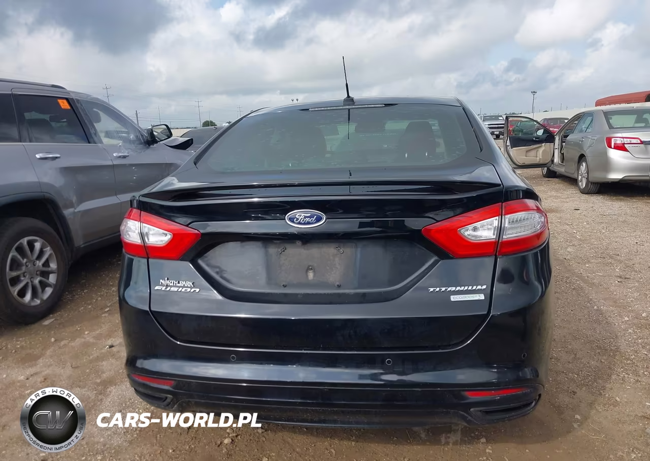 2016 Ford Fusion Titanium VIN:3FA6P0K90GR122567 - 17