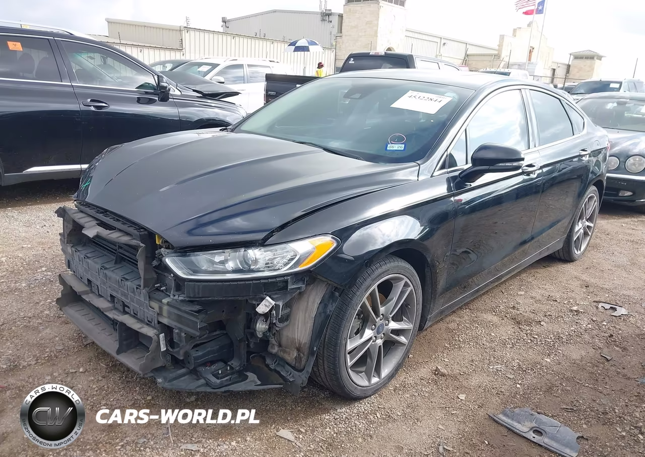 2016 Ford Fusion Titanium VIN:3FA6P0K90GR122567 - 2