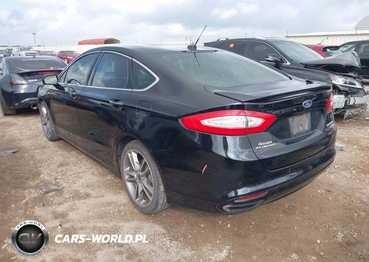 2016 Ford Fusion Titanium VIN:3FA6P0K90GR122567 - 3