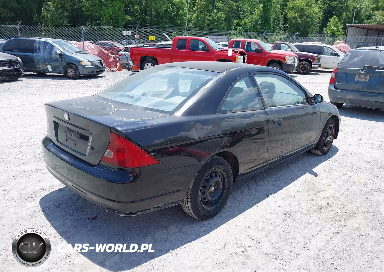 2001 Honda Civic Lx VIN:1HGEM215X1L021844 - 4