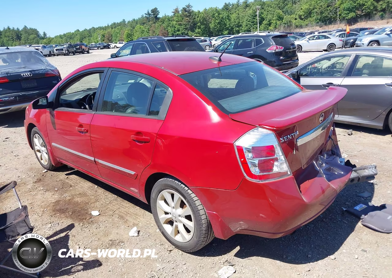 2012 Nissan Sentra 2.0 Sl VIN:3N1AB6APXCL669853 - 3