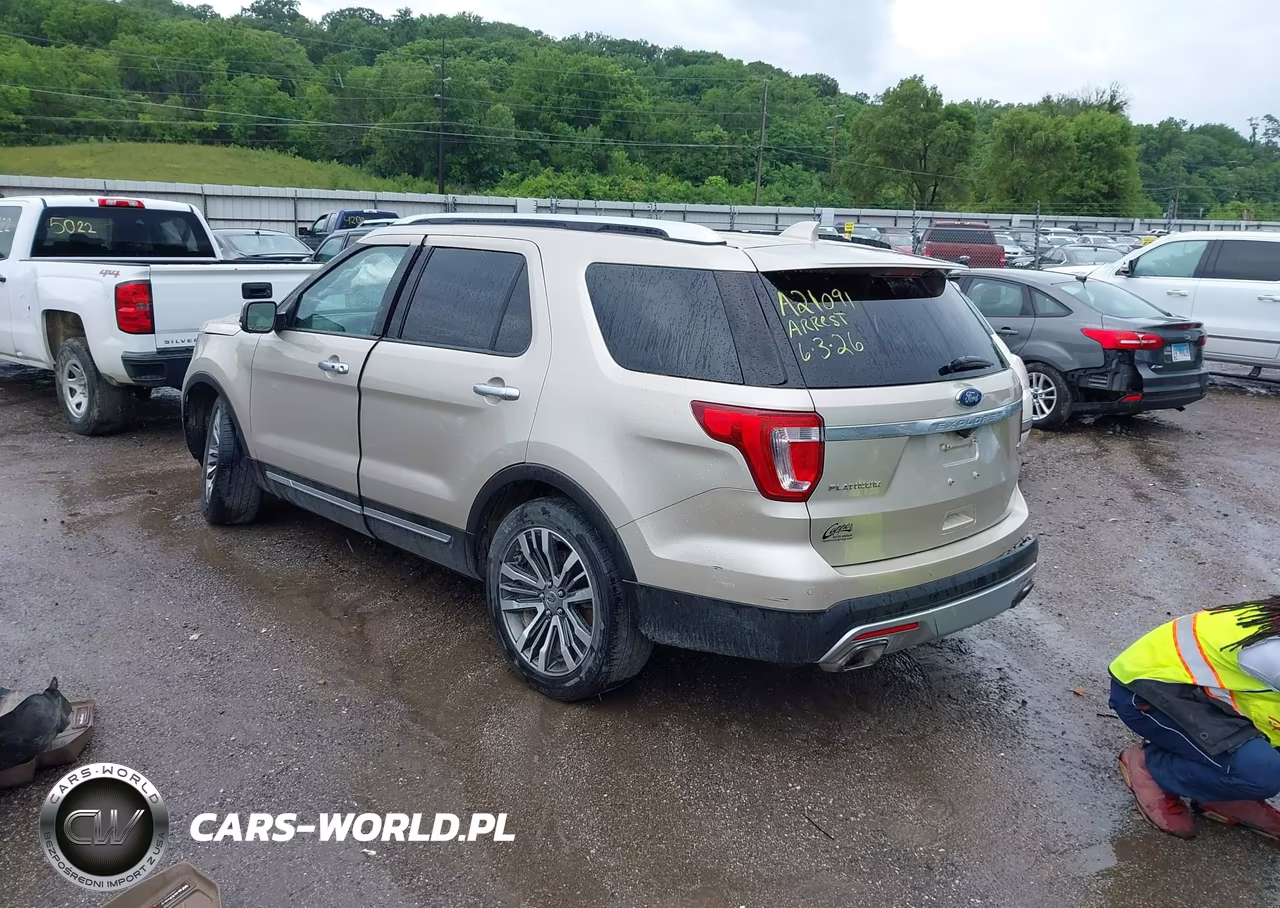 2017 Ford Explorer Platinum VIN:1FM5K8HT6HGA21091 - 3
