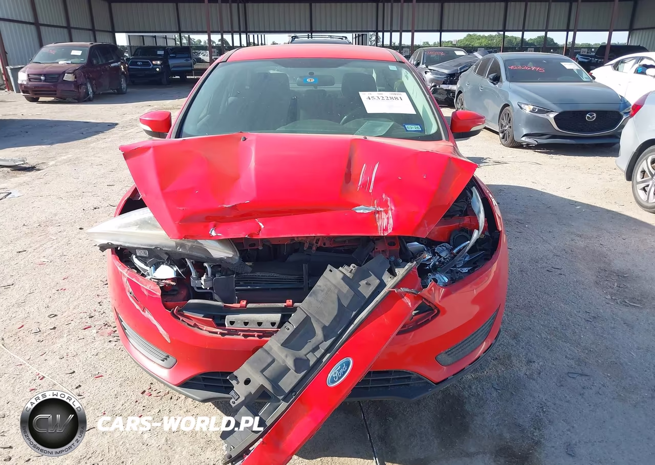 2017 Ford Focus Se VIN:1FADP3F25HL346536 - 11
