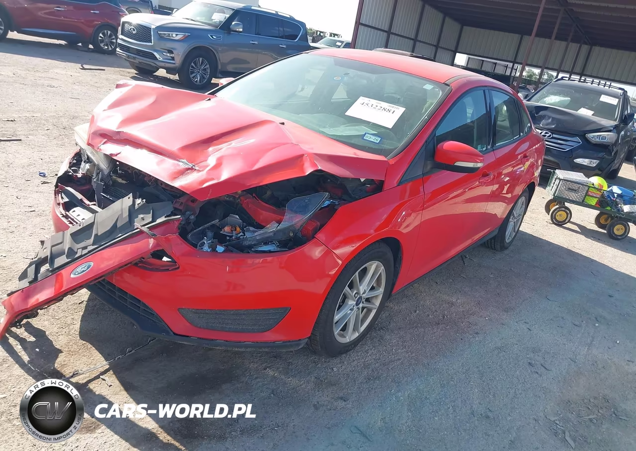 2017 Ford Focus Se VIN:1FADP3F25HL346536 - 2