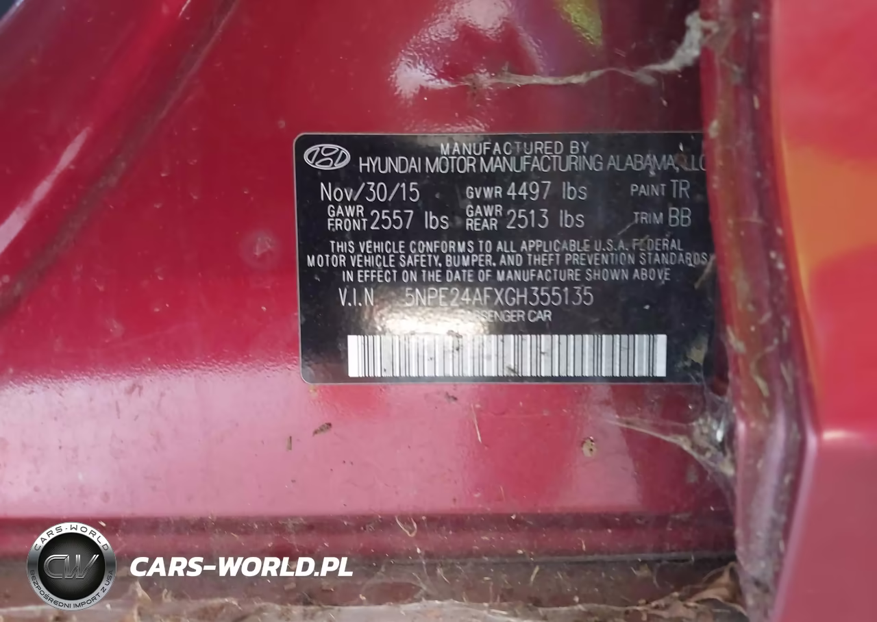 2016 Hyundai Sonata Se VIN:5NPE24AFXGH355135 - 9