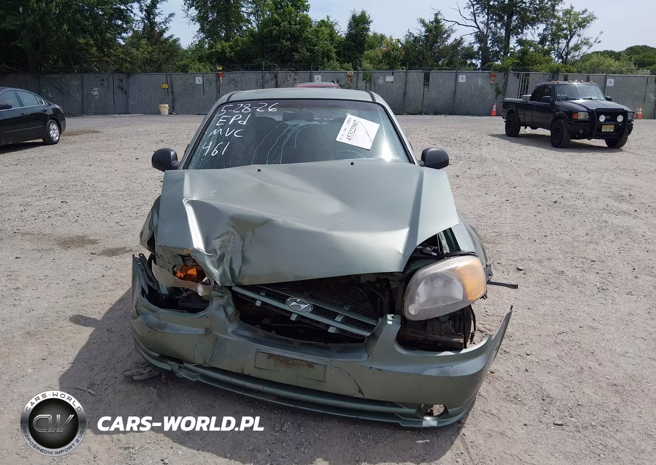 2004 Hyundai Accent Gl-Gt VIN:KMHCG35CX4U289721 - 12