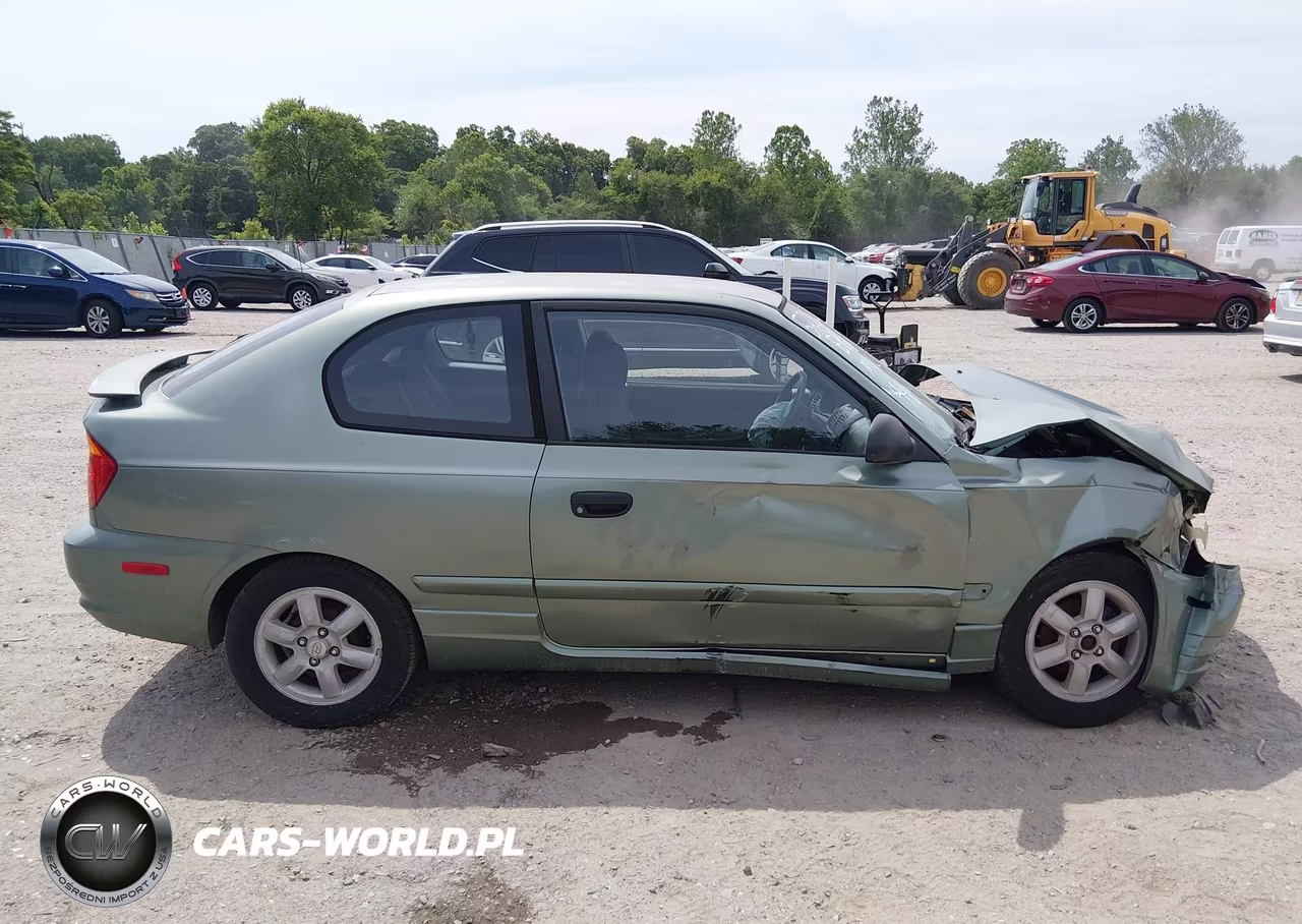 2004 Hyundai Accent Gl-Gt VIN:KMHCG35CX4U289721 - 13