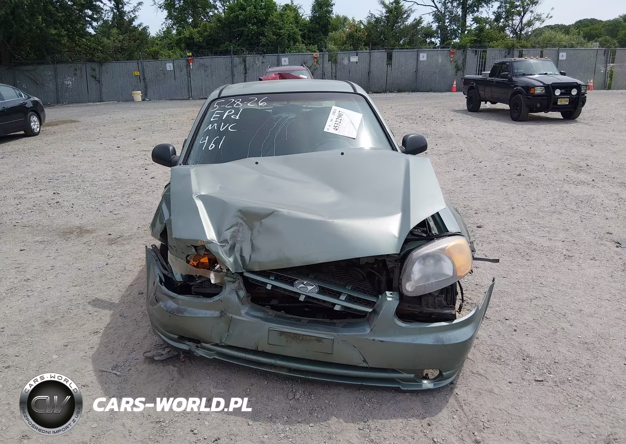 2004 Hyundai Accent Gl-Gt VIN:KMHCG35CX4U289721 - 6