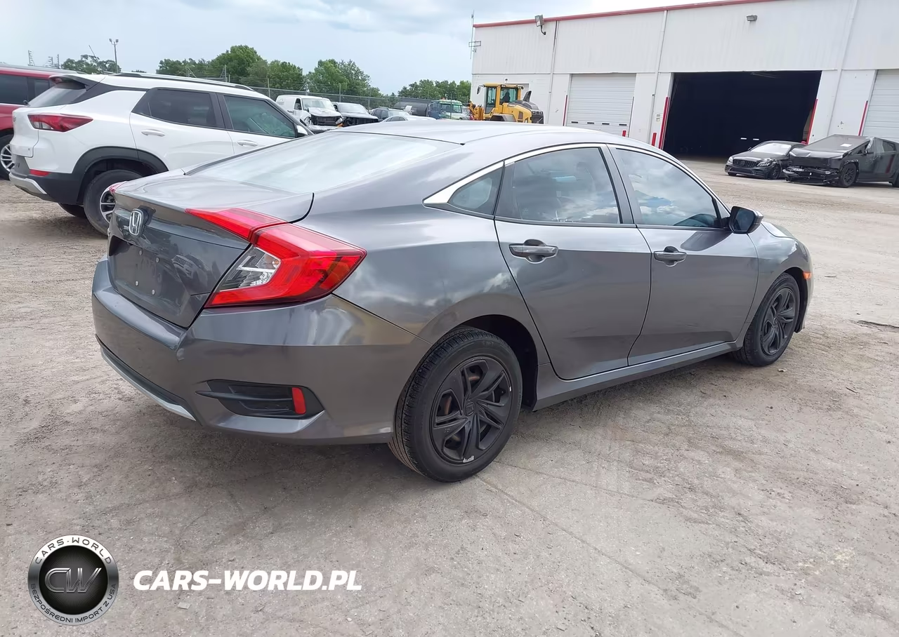 2020 Honda Civic Lx VIN:2HGFC2F63LH514029 - 4