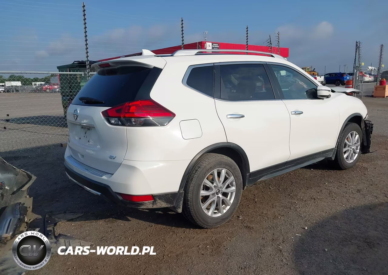 2017 Nissan Rogue Sv VIN:JN8AT2MT1HW137845 - 4