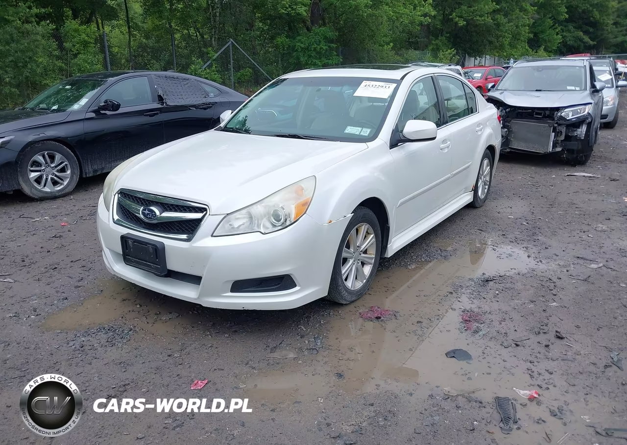 2012 Subaru Legacy 2.5I Premium VIN:4S3BMBH6XC3019191 - 2