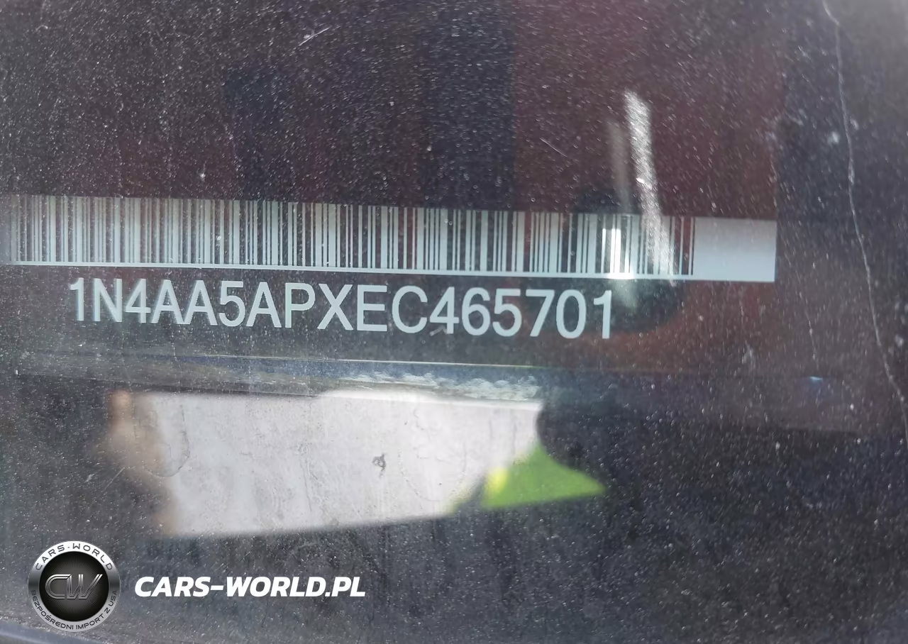 2014 Nissan Maxima VIN:1N4AA5APXEC465701 - 9