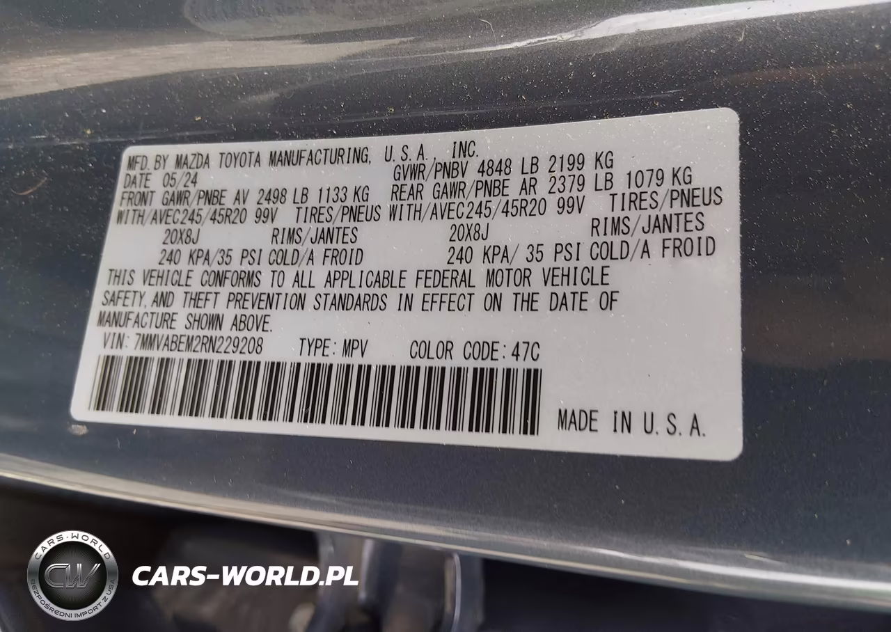 2024 Mazda Cx-50 2.5 S Premium Plus VIN:7MMVABEM2RN229208 - 9