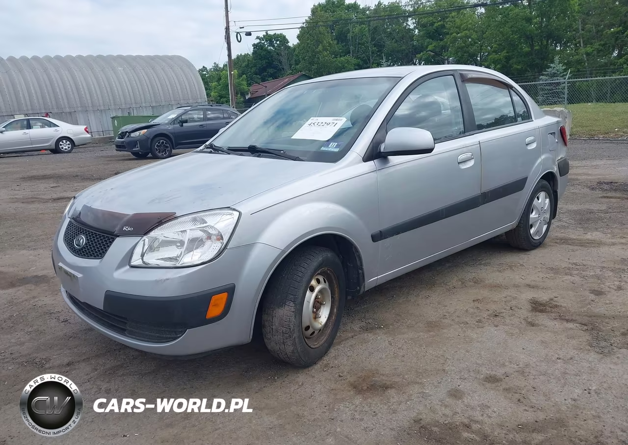 2009 Kia Rio VIN:KNADE223696561185 - 2