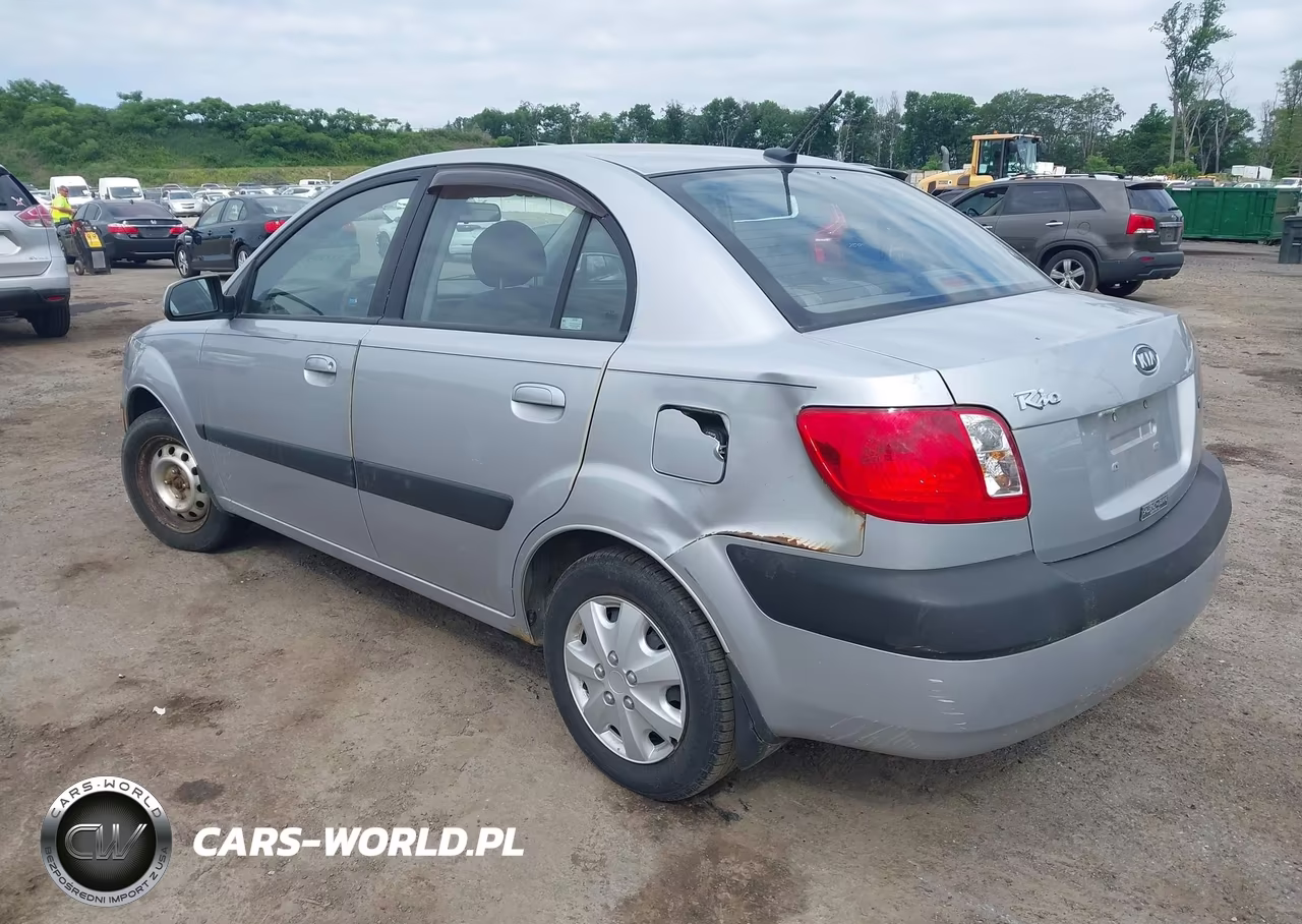 2009 Kia Rio VIN:KNADE223696561185 - 3