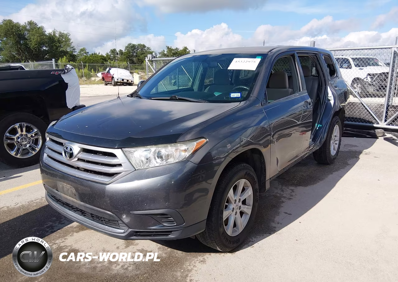 2012 Toyota Highlander Base V6 VIN:5TDZK3EH9CS067943 - 2