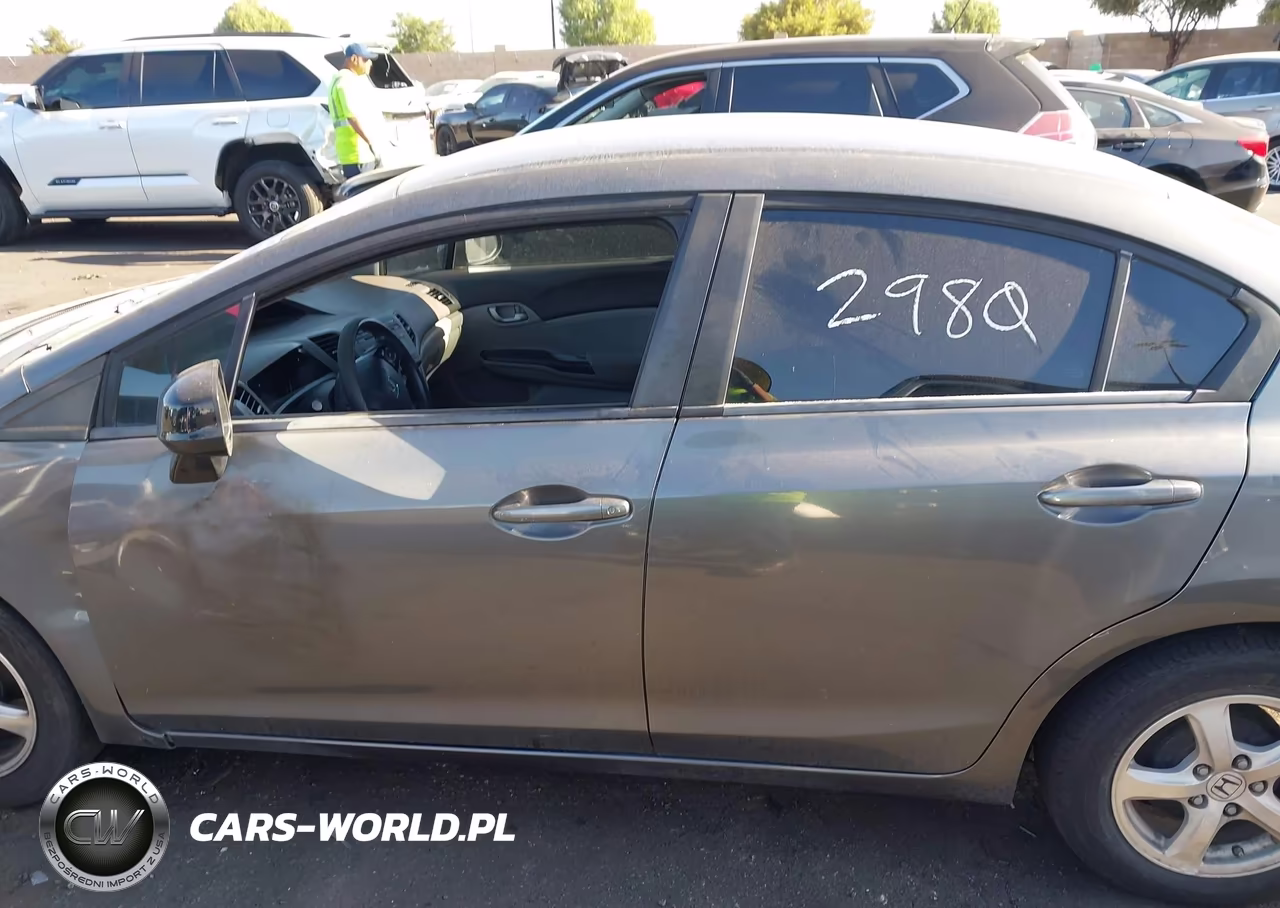 2012 Honda Civic Natural Gas VIN:19XFB5F56CE002836 - 15