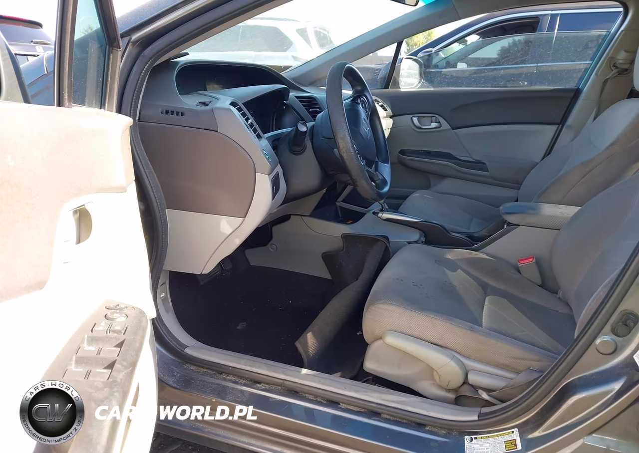 2012 Honda Civic Natural Gas VIN:19XFB5F56CE002836 - 5