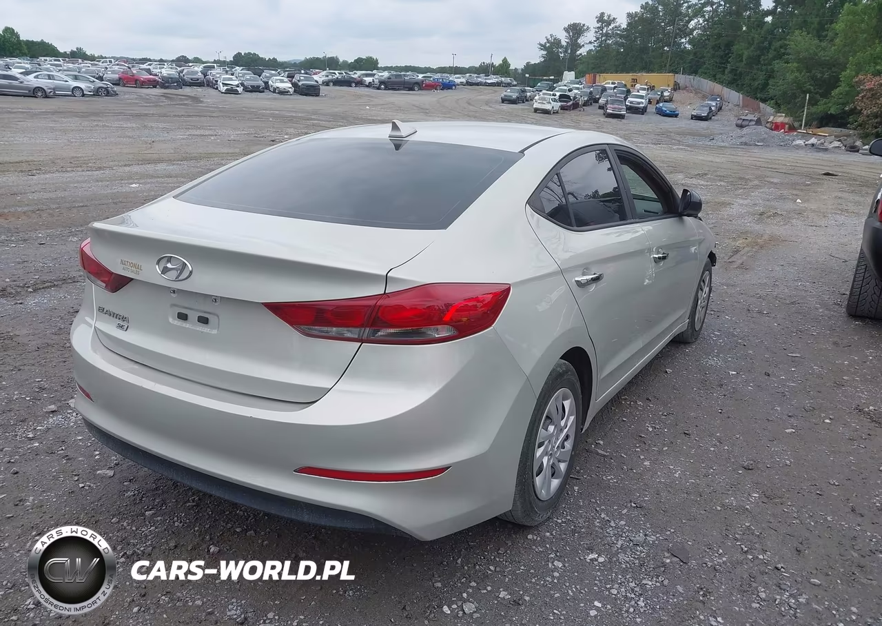 2017 Hyundai Elantra Se VIN:5NPD74LF3HH101701 - 4