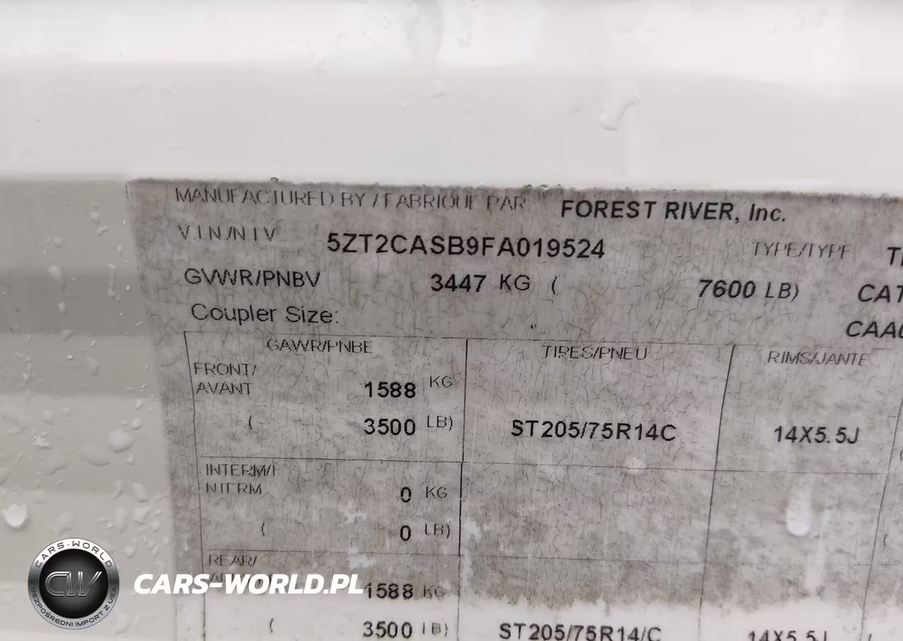 2015 Coachmen Catali VIN:5ZT2CASB9FA019524 - 9