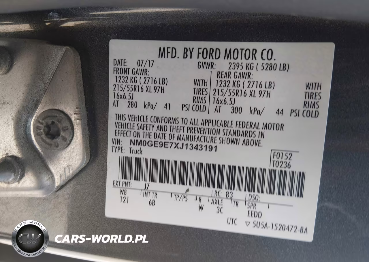 2018 Ford Transit Connect Xl VIN:NM0GE9E7XJ1343191 - 9