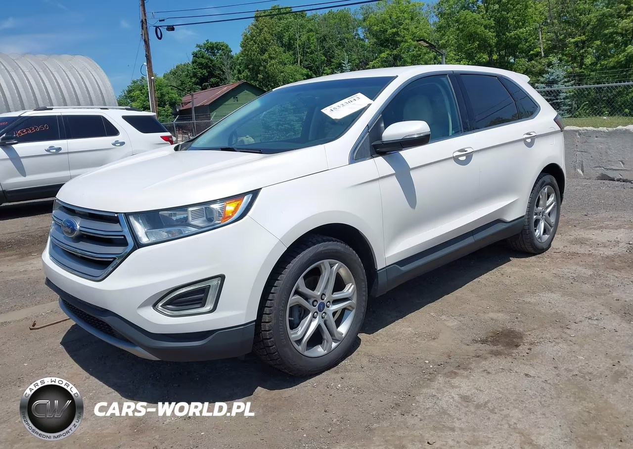 2017 Ford Edge Titanium VIN:2FMPK3K91HBB12415 - 2