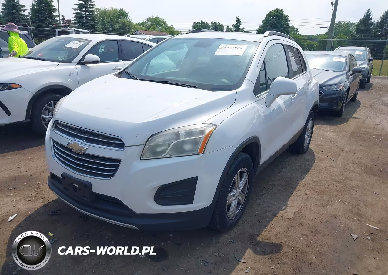 2016 Chevrolet Trax Lt VIN:3GNCJPSB3GL141070 - 2
