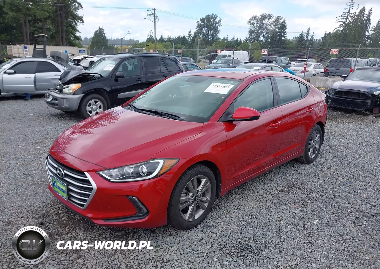2017 Hyundai Elantra Value Edition VIN:KMHD84LF6HU371682 - 2