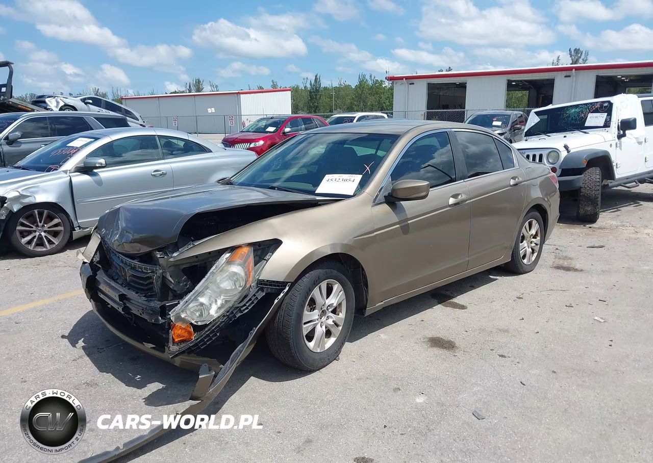 2008 Honda Accord 2.4 Lx-P VIN:JHMCP264X8C022501 - 2